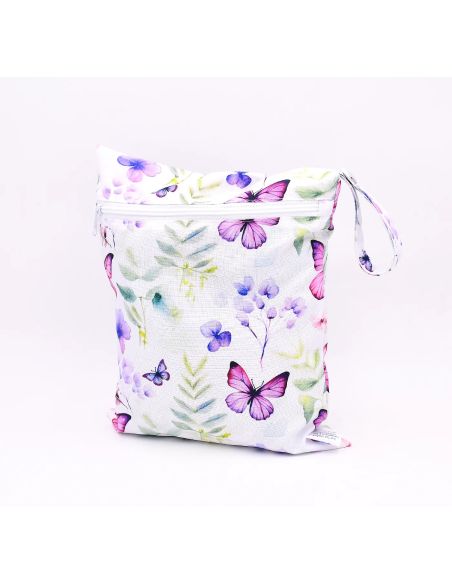 Wetbag 'Frühlingsfalter' | Die praktische Nasstasche mit Schmetterlings-Motiv - Weitere Perspektive
