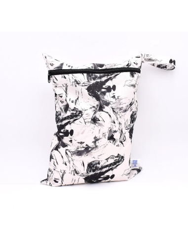 Wetbag 'Stilikone' | Die wasserabweisende Nasstasche im Fashion-Design - Stoffstruktur und Material