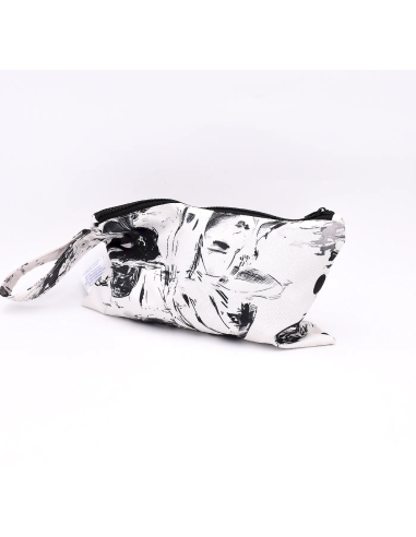 Wetbag 'Stilikone' | Die wasserabweisende Nasstasche im Fashion-Design - Aufhängeschlaufe mit Druckknopf