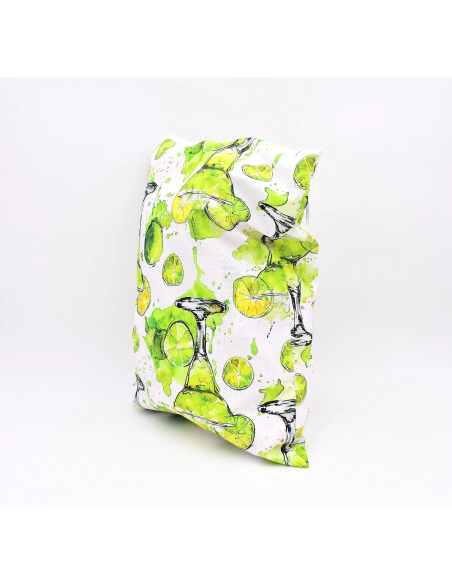 Wetbag 'Limetten-Spritz' | Die wasserabweisende Nasstasche mit Sommer-Motiv - Praktisch im Alltag