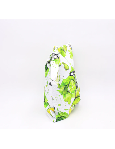 Wetbag 'Limetten-Spritz' | Die wasserabweisende Nasstasche mit Sommer-Motiv - Nahaufnahme
