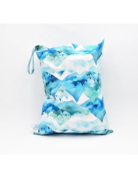 Wetbag 'Gipfelstürmer' | Die wasserabweisende Nasstasche mit Berg-Motiv - Praktisch im Alltag