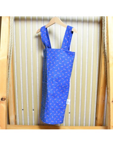 Geblümte Kinderschürze 'Blütenzauber' | Japanischer Stil, mit Namen - Verarbeitung im Detail
