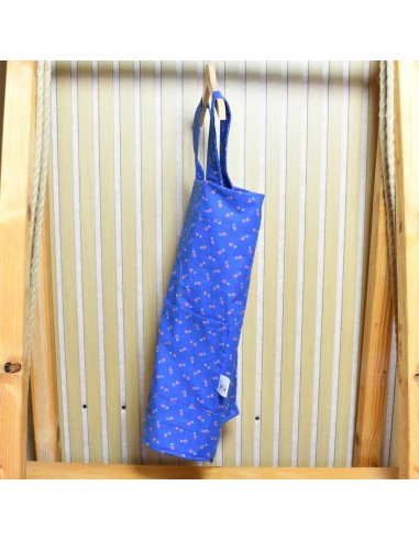 Geblümte Kinderschürze 'Blütenzauber' | Japanischer Stil, mit Namen - Stoffstruktur und Material