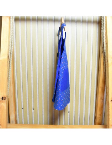 Geblümte Kinderschürze 'Blumengruß' | Kittelschürze mit Namen - Weitere Perspektive
