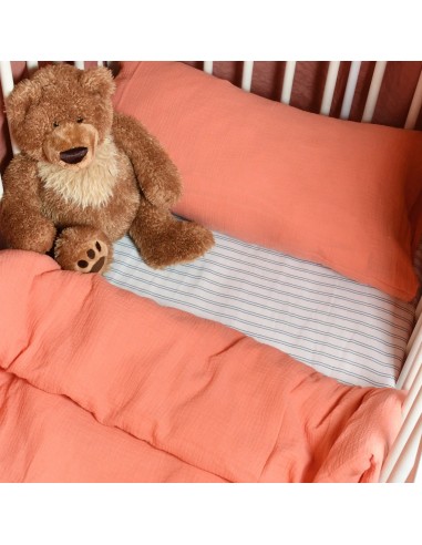 Premium-Musselin-Bettwäsche 'Bella' für Babys & Kinder - Verarbeitung im Detail
