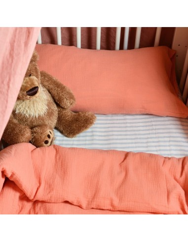 Premium-Musselin-Bettwäsche 'Bella' für Babys & Kinder - Stoffstruktur und Material