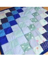 Patchwork Krabbeldecke 'Kuschelvergnügen' | personalisierbar