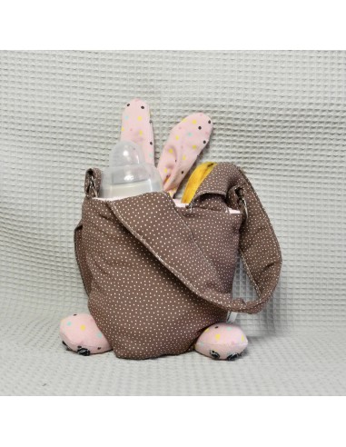 Süße Kindertasche 'kleiner Hase' | personalisierbar - Detailansicht