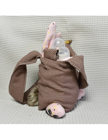 Süße Kindertasche 'kleiner Hase' | personalisierbar - Verarbeitung im Detail