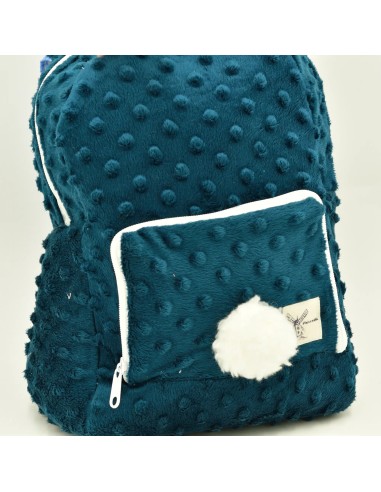 Kuscheliger Kinderrucksack 'Häschen' | mit Hasenohren & Namen - Handgemacht in Bayern