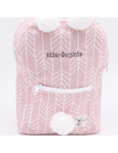 Süßer Kinderrucksack 'rosa Panda' | personalisierbar & ergonomisch - Farbwirkung