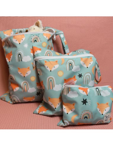 Wetbag 'Mr. Foxxi' – Die schlaue Nasstasche mit Fuchs-Motiv - Detailansicht