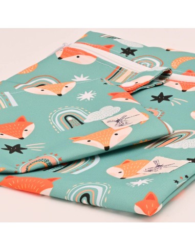 Wetbag 'Mr. Foxxi' – Die schlaue Nasstasche mit Fuchs-Motiv - Praktisch im Alltag