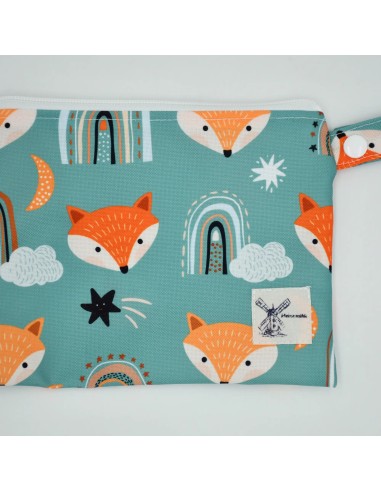 Wetbag 'Mr. Foxxi' – Die schlaue Nasstasche mit Fuchs-Motiv - Handgemacht in Bayern
