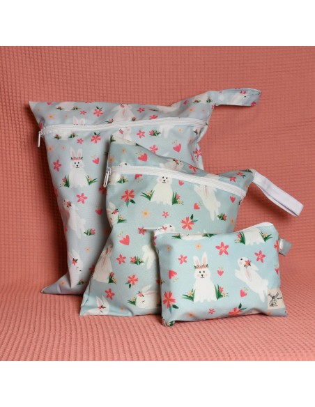 Wetbag 'Hasi' – Die süße Nasstasche mit Hasen-Motiv